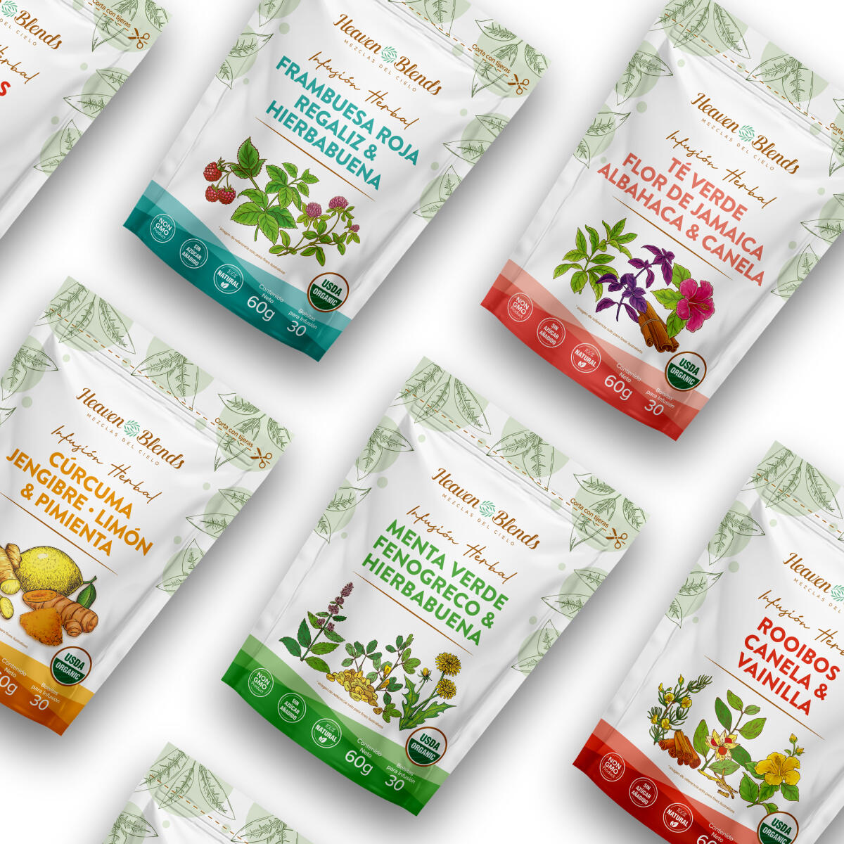 Heaven Blends - Organic Herbal Teas